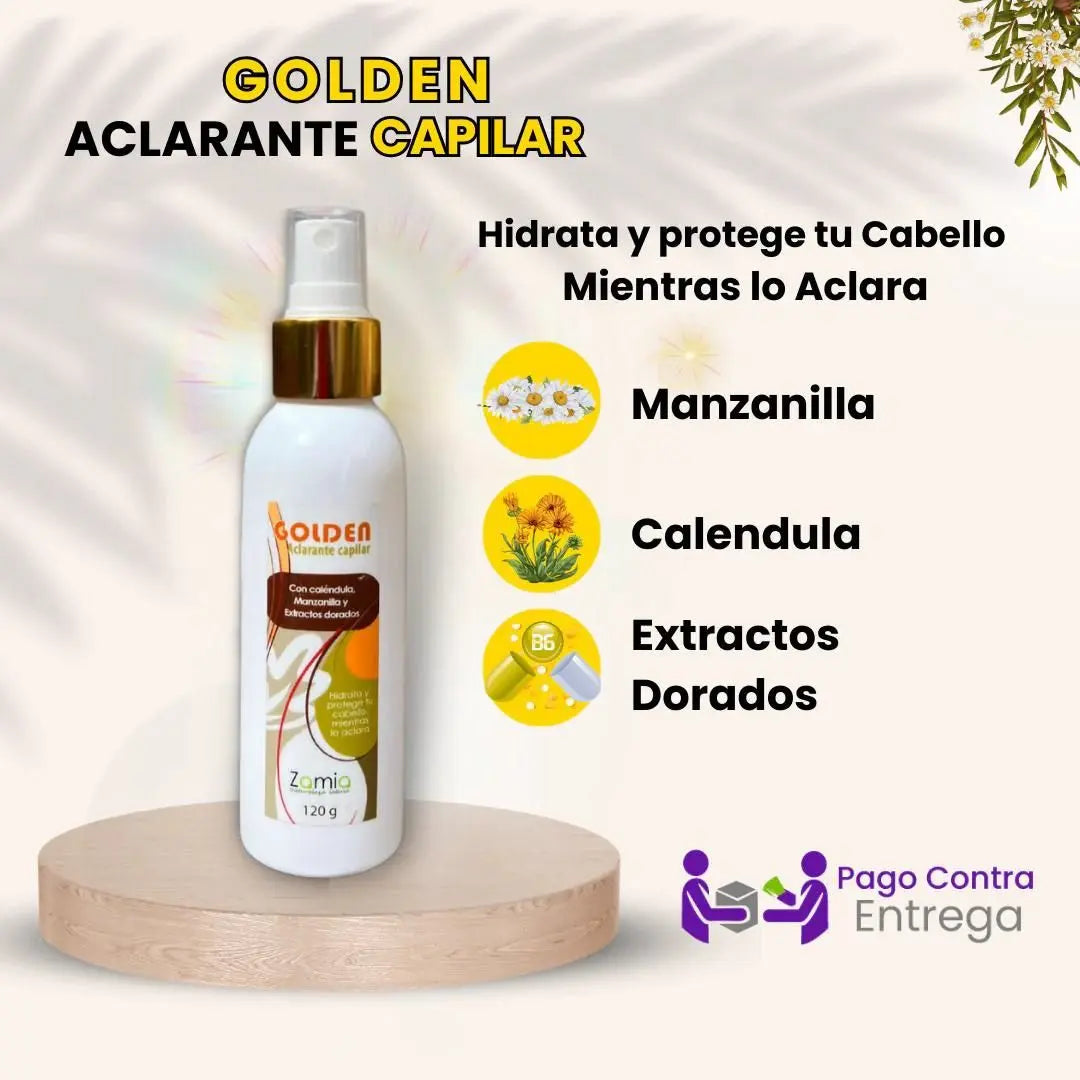 aclarante con manzanilla para cabello zamia