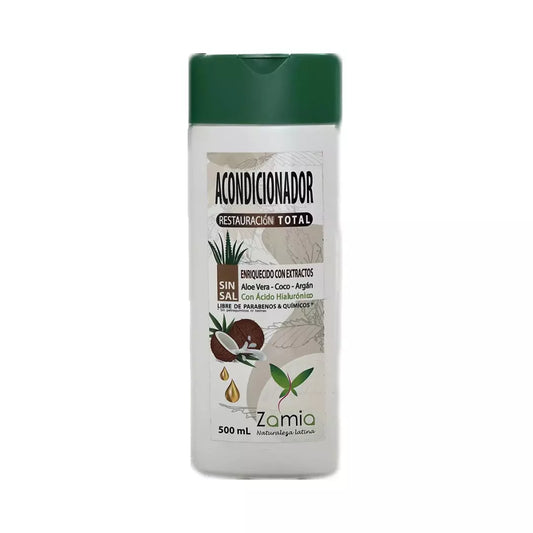 acondicionador restaurador para cabello zamia