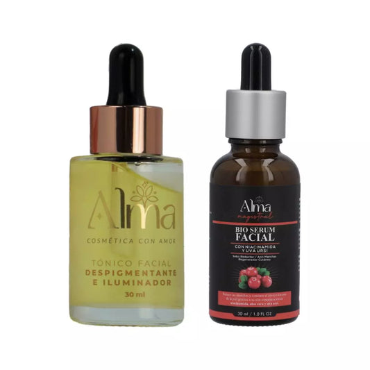 kit anti acne anti manchas alma cosmetics