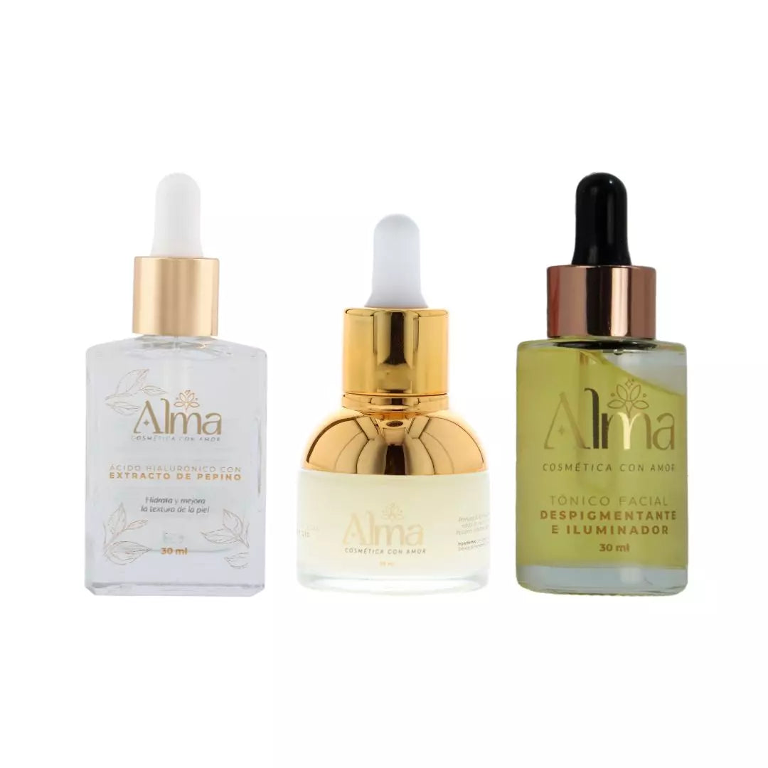 kit antiedad y antimanchas alma cosmetics