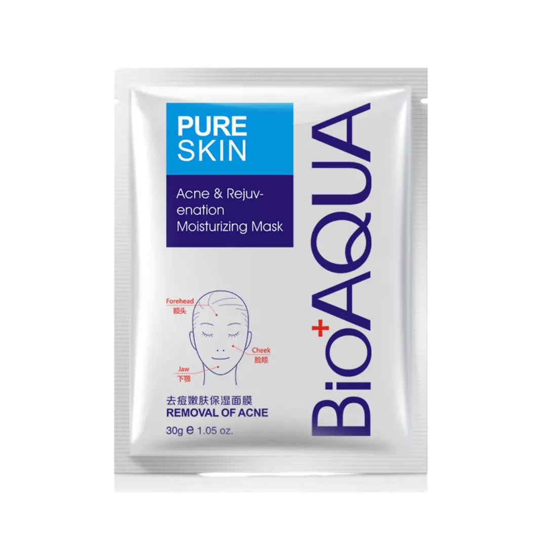 mascarilla anti acne bioaqua