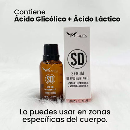 suero despigmentante glicolico afrodita